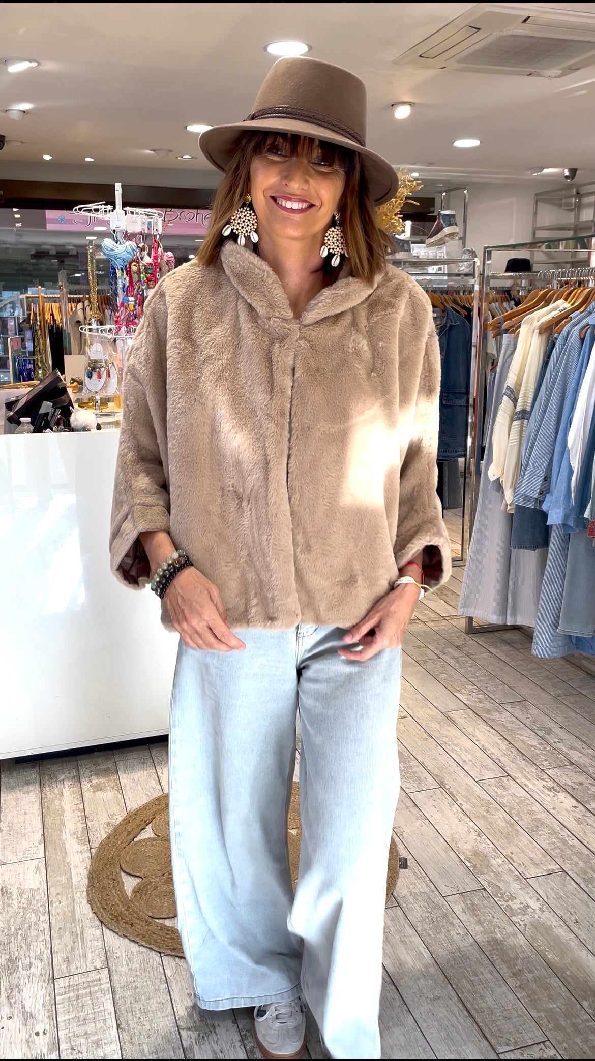 Veste Luna – Taupe