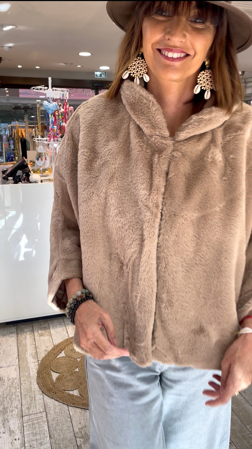 Veste Luna – Taupe