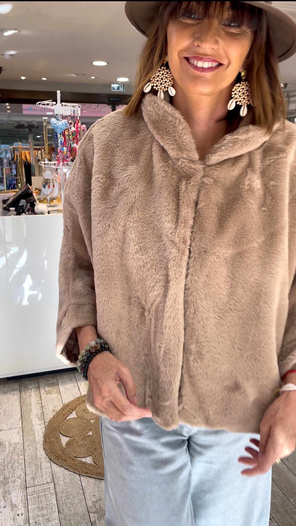 Veste Luna – Taupe