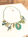 Collier Principessa Verde – Doré 18K