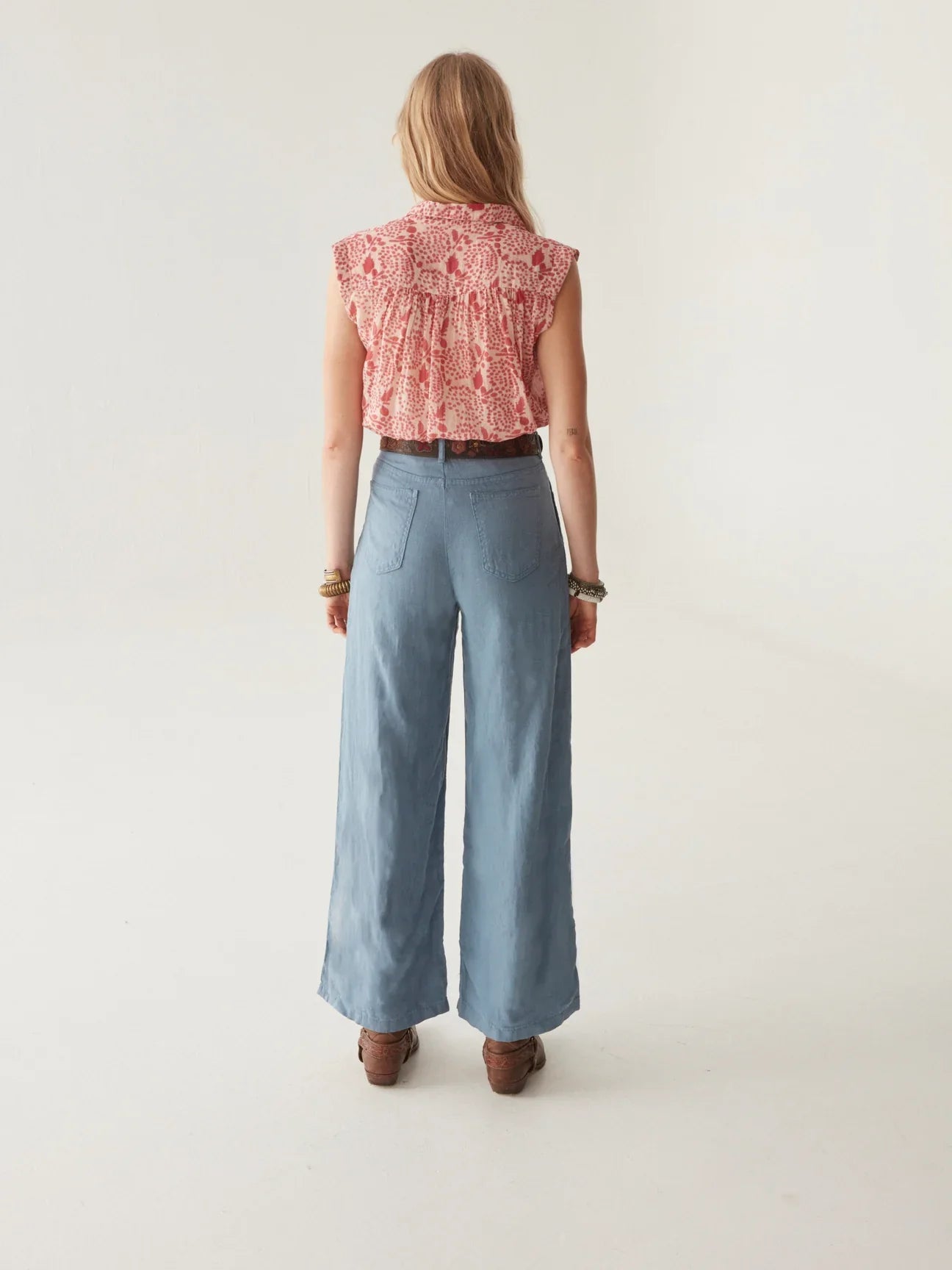 Pantalon MARISA petroleo