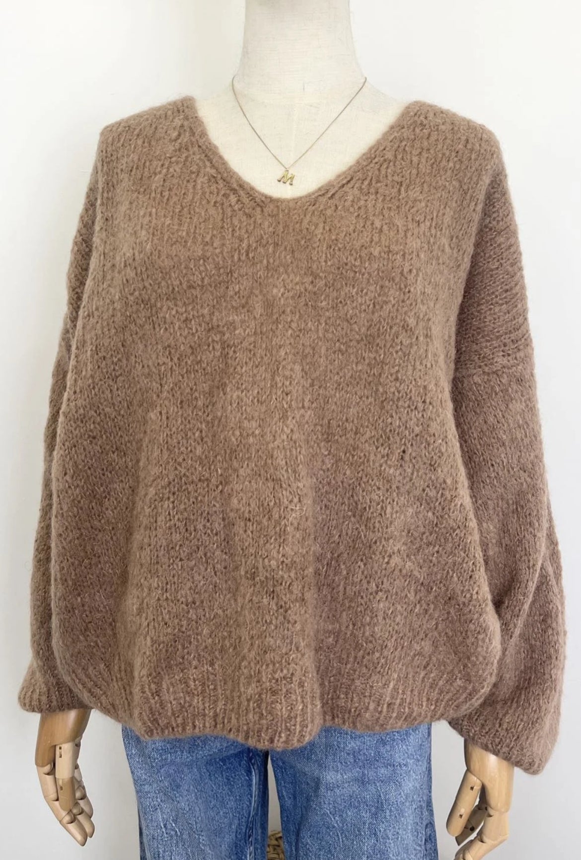 Pull Mila Camel
