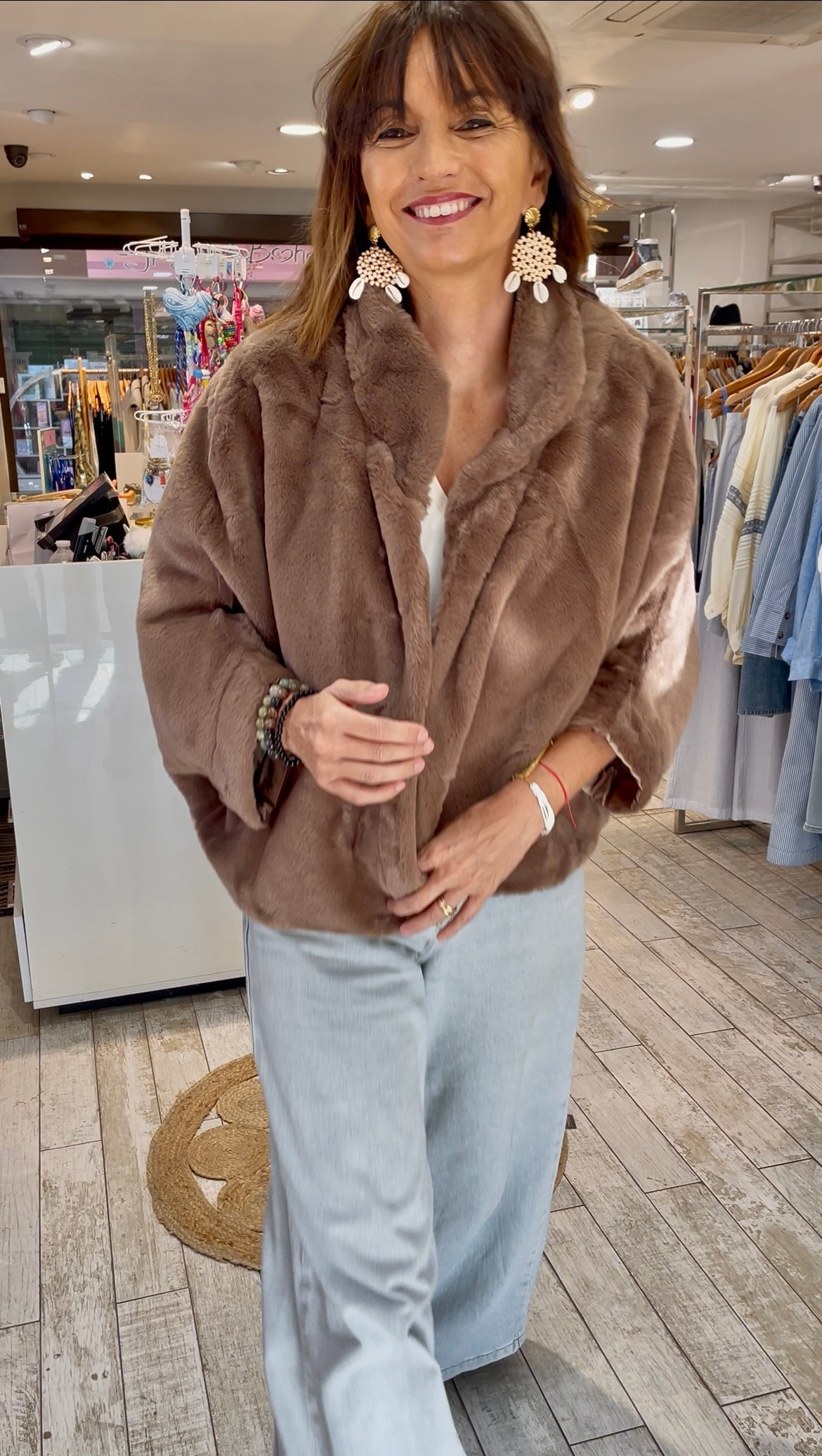 Veste Luna – Marron