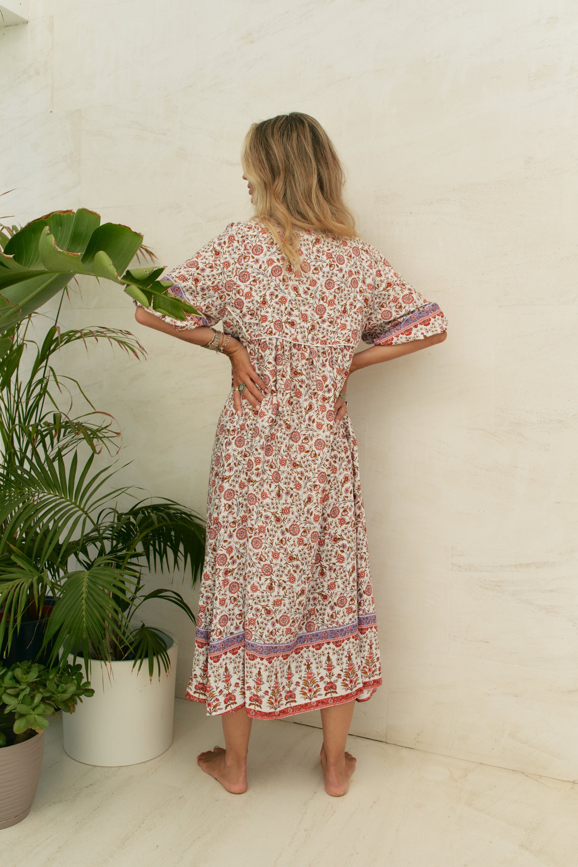 Robe longue love letters