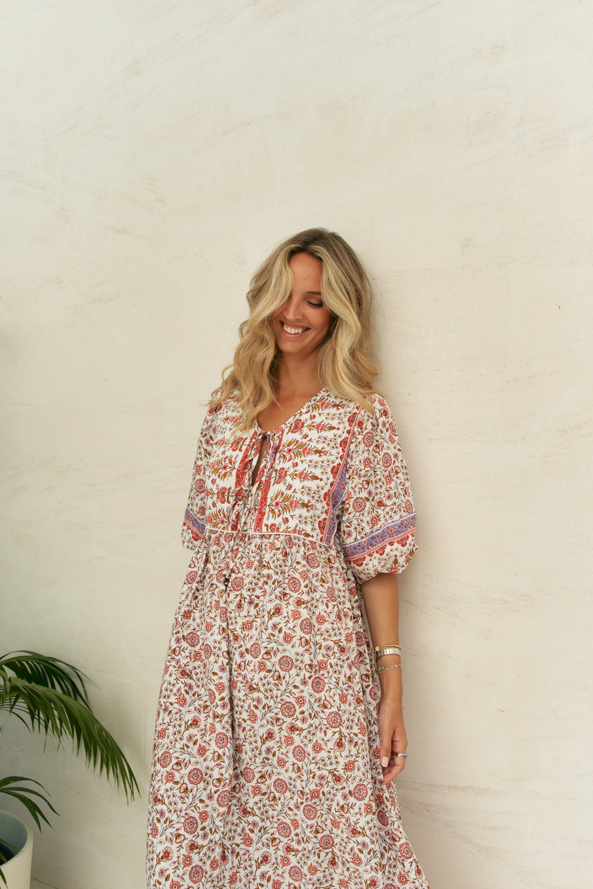 Robe longue love letters