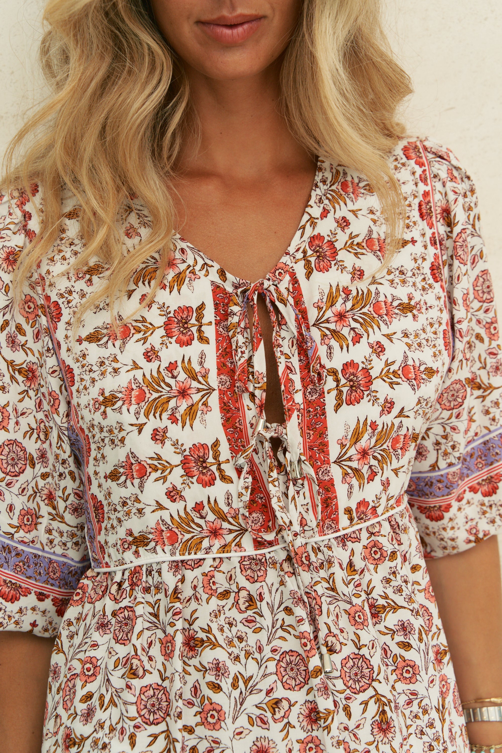 Robe longue love letters