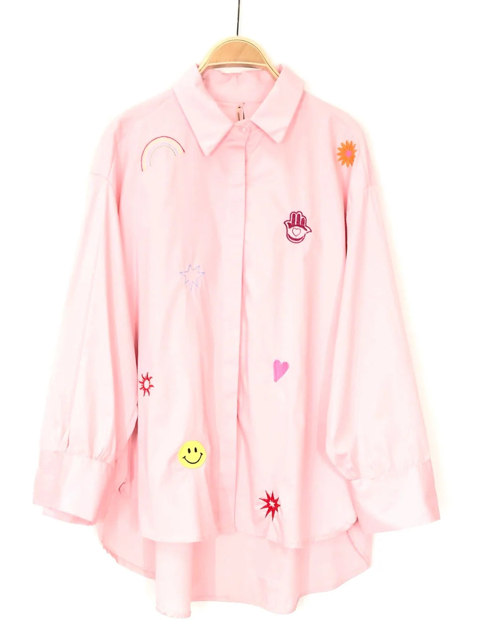 Chemise GOOD VIBES Rose