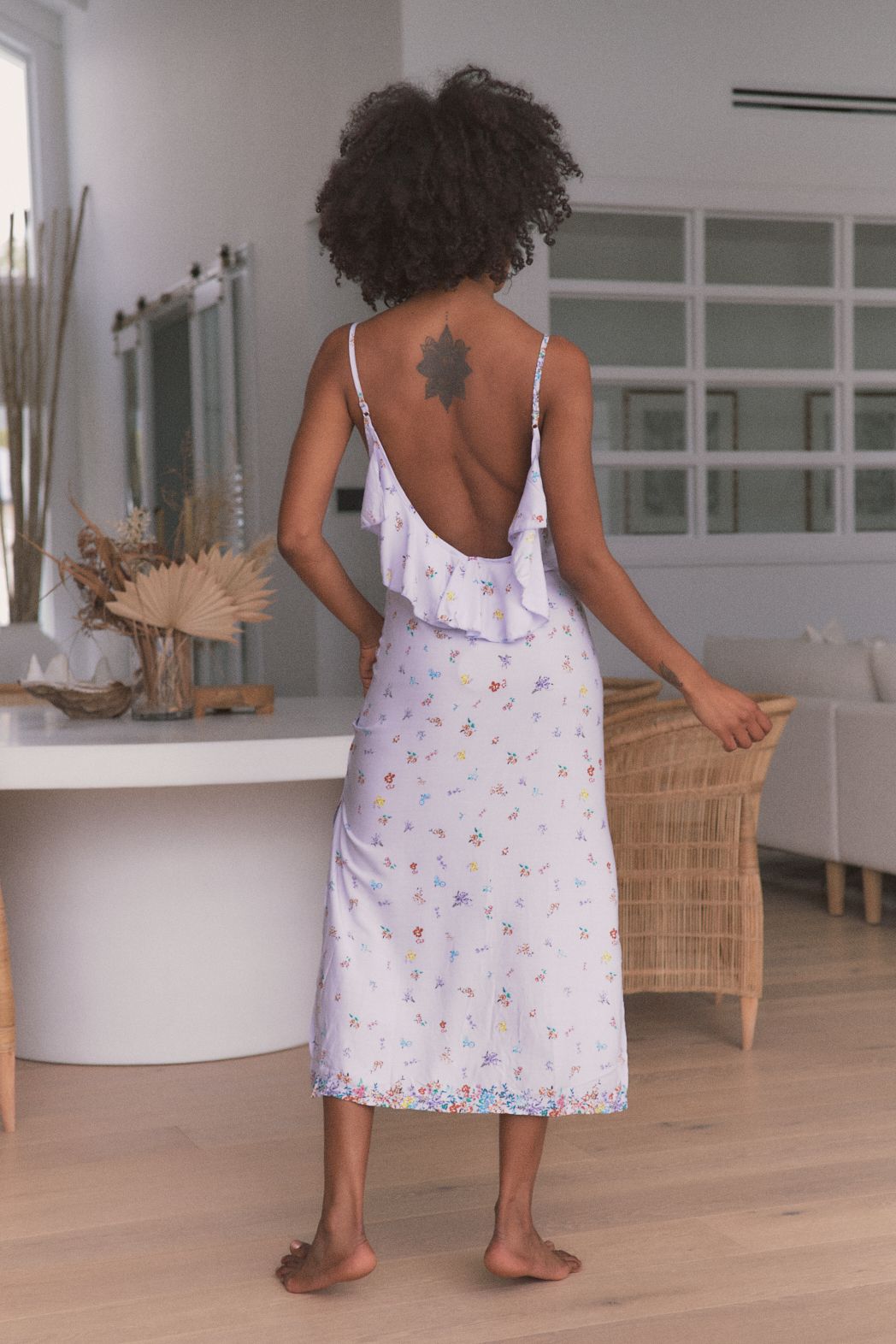 ROBE LONGUE LAVENDER