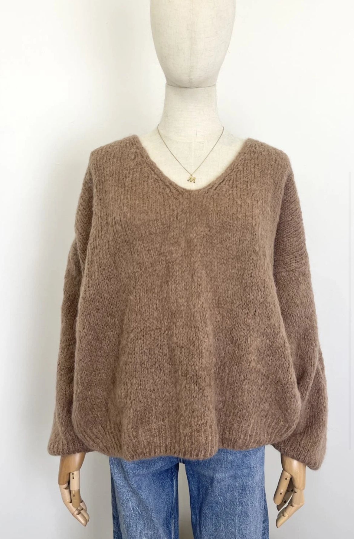 Pull Mila Camel