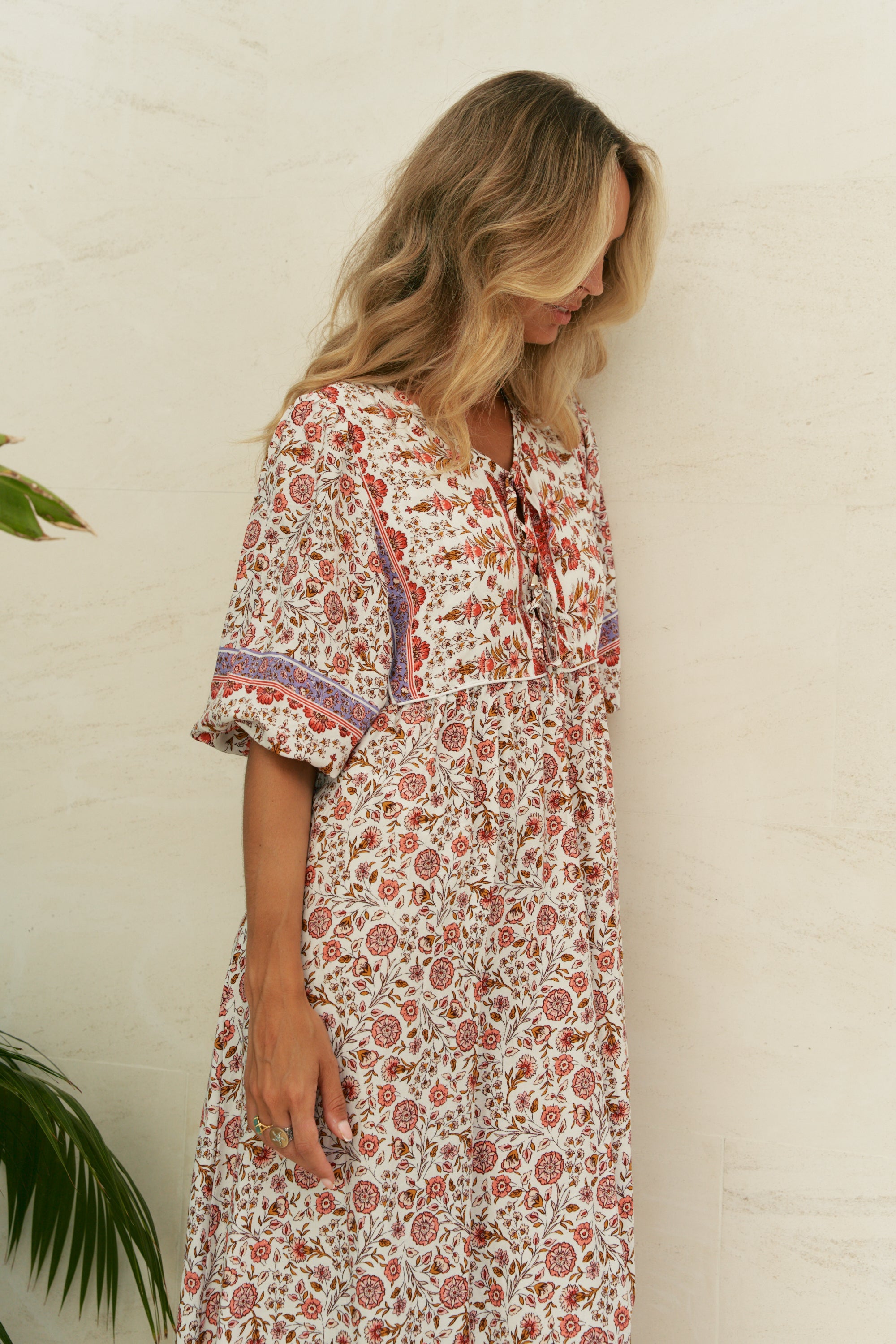 Robe longue love letters