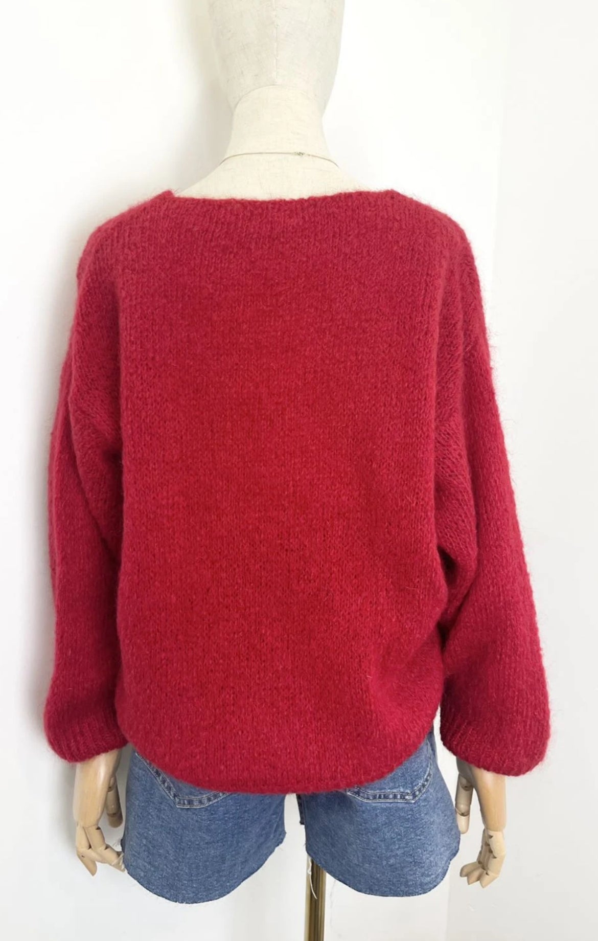 Pull Mila rouge