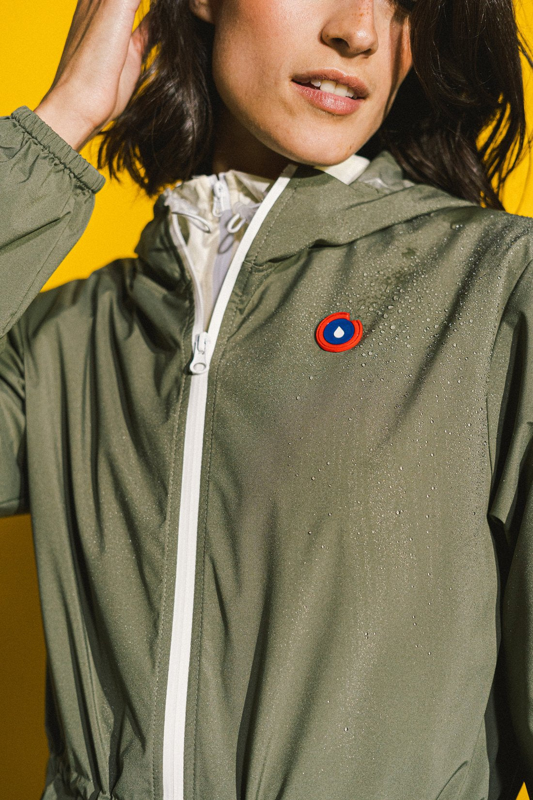 AMELOT COUPE-VENT IMPERMEABLE KAKI