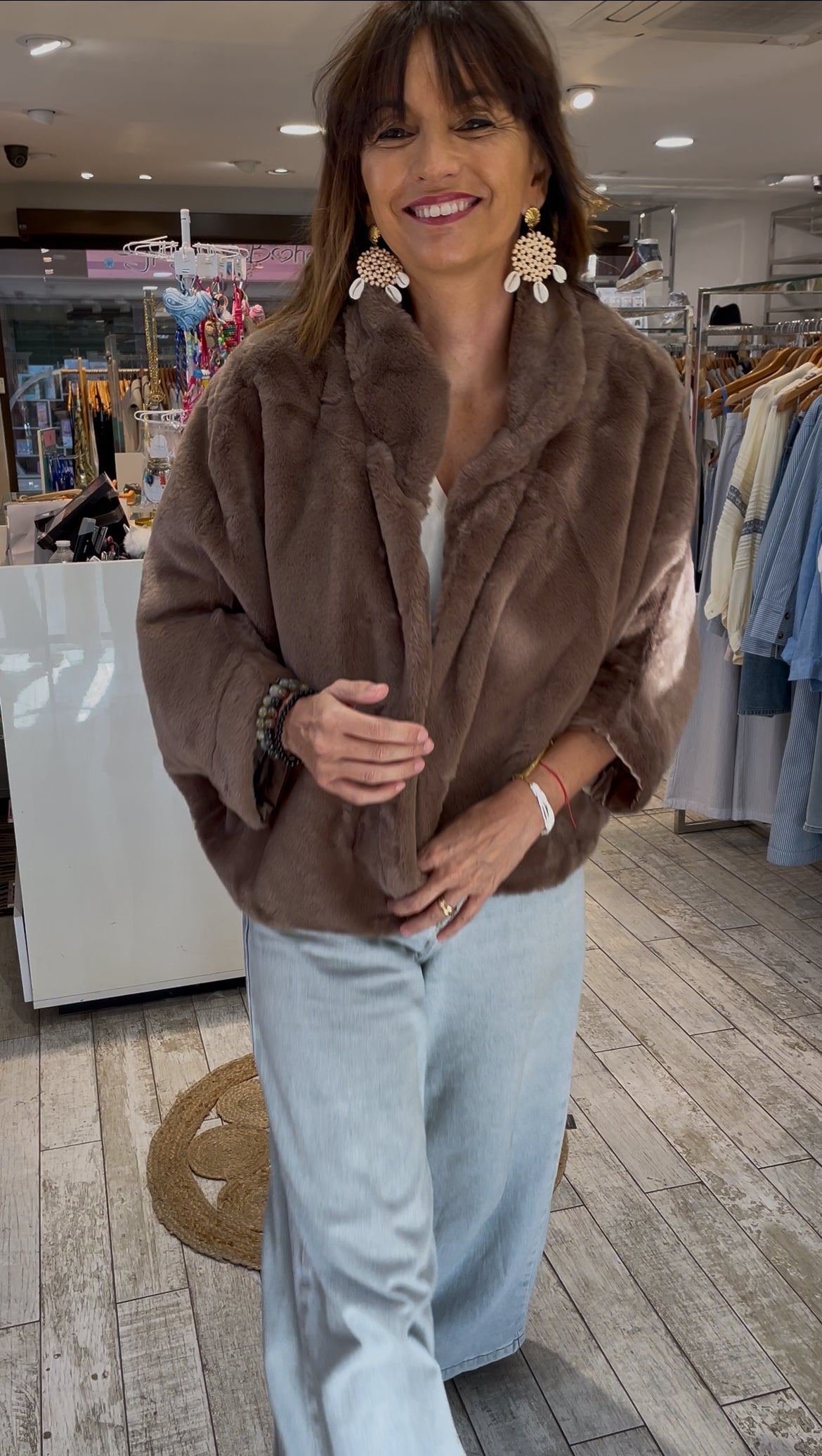 Veste Luna – Marron