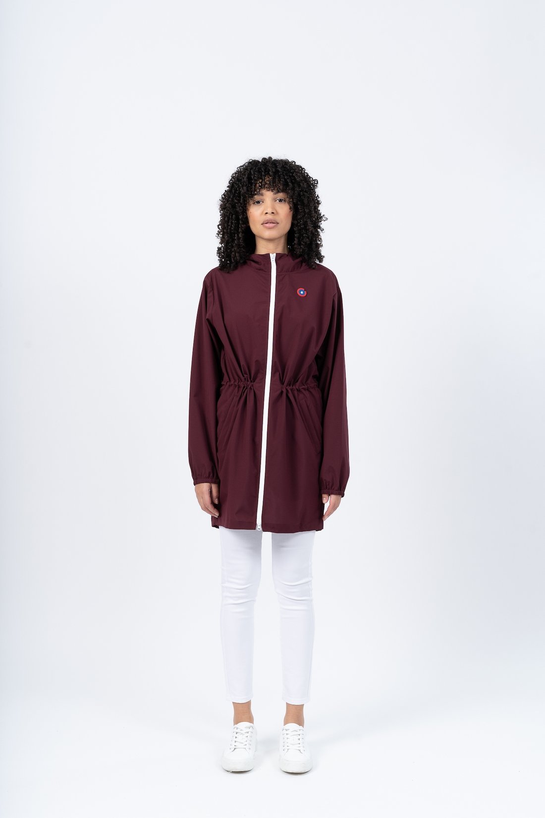 AMELOT COUPE-VENT IMPERMEABLE PRUNE