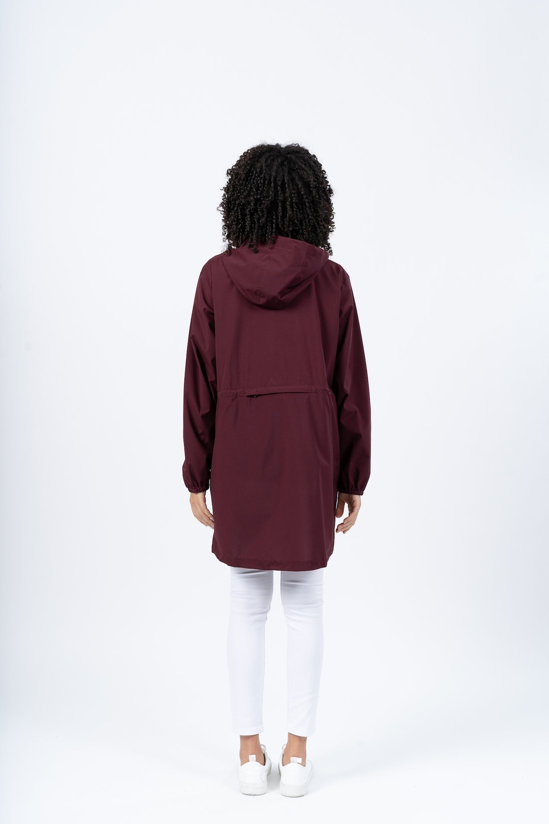 AMELOT COUPE-VENT IMPERMEABLE PRUNE