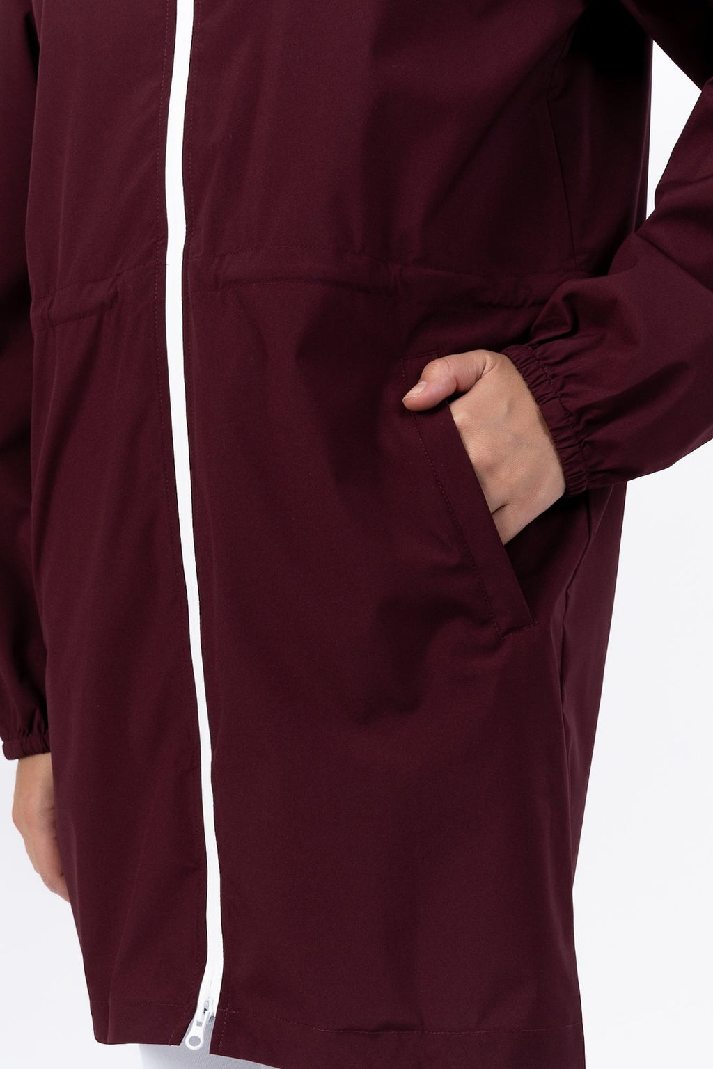 AMELOT COUPE-VENT IMPERMEABLE PRUNE