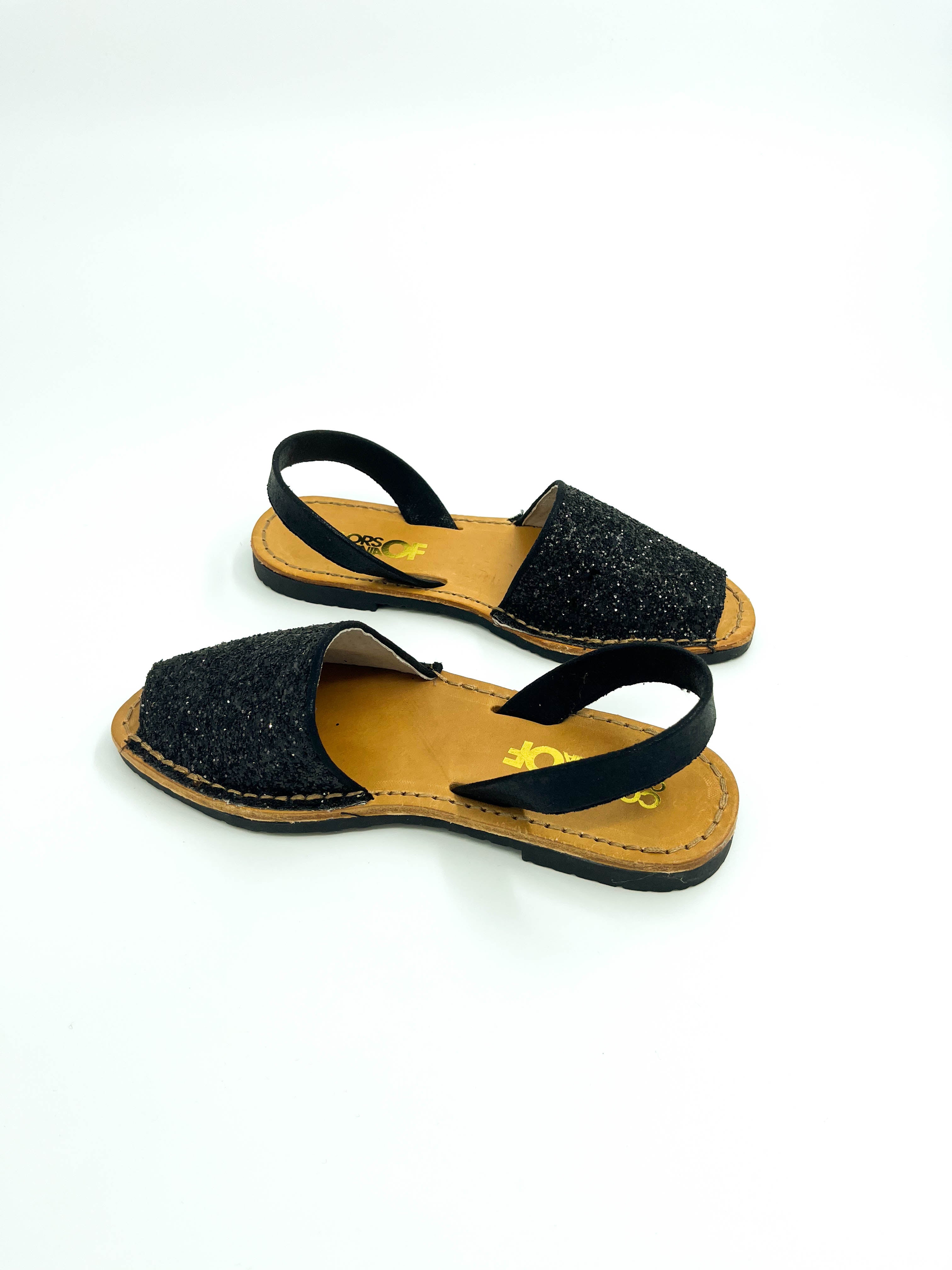 SANDALES MINORCA NOIRE