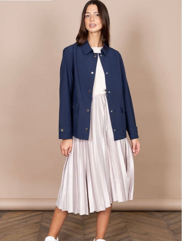 ANATOLE COUPE-VENT IMPERMÉABLE INDIGO