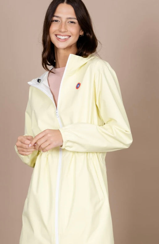 AMELOT COUPE-VENT IMPERMÉABLE VANILLE lol