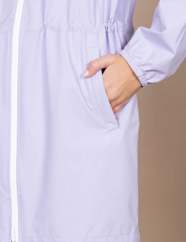 AMELOT COUPE-VENT IMPERMÉABLE LILAS pop