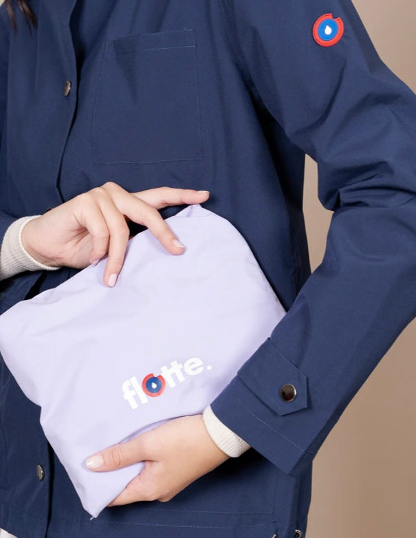 ANATOLE COUPE-VENT IMPERMÉABLE INDIGO