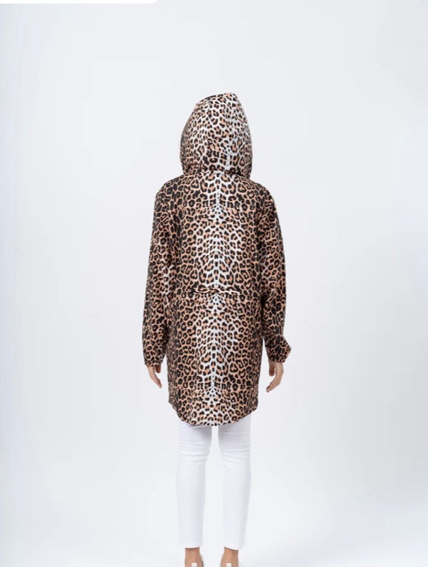 AMELOT COUPE-VENT IMPERMÉABLE LÉOPARD