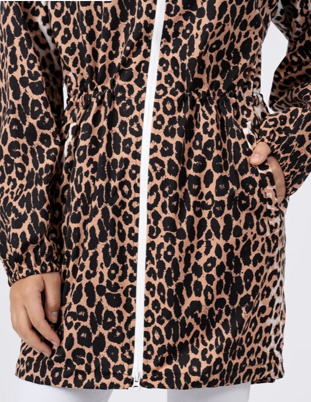 AMELOT COUPE-VENT IMPERMÉABLE LÉOPARD